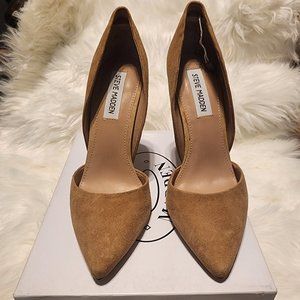Steve Madden VARCITYY Sand Suede Shoes